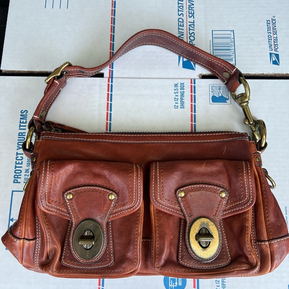 Coach legacy vachetta bag